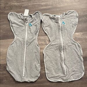 Love to Dream Gray Sleep Sacks Pajamas